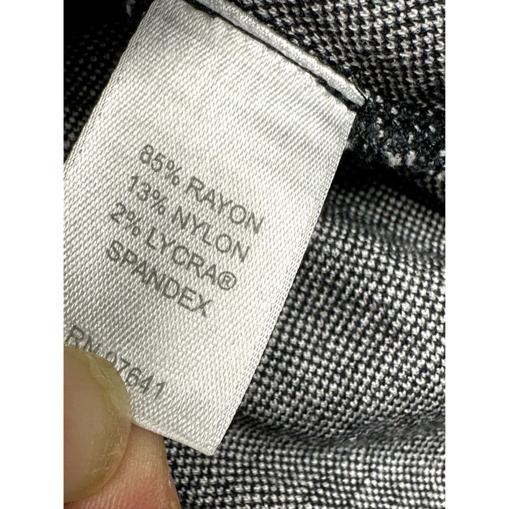 J. Jill Checkered-Gingham Color Block Long Sleeve… - image 3